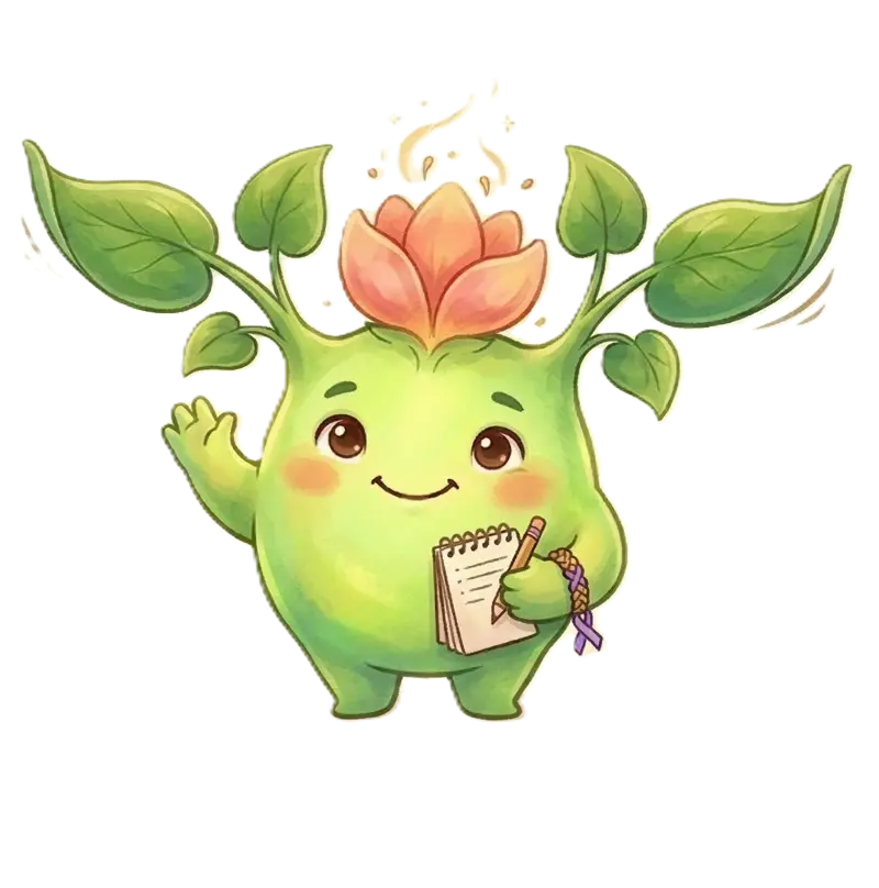 Bloomie, mascot of Rebloom
